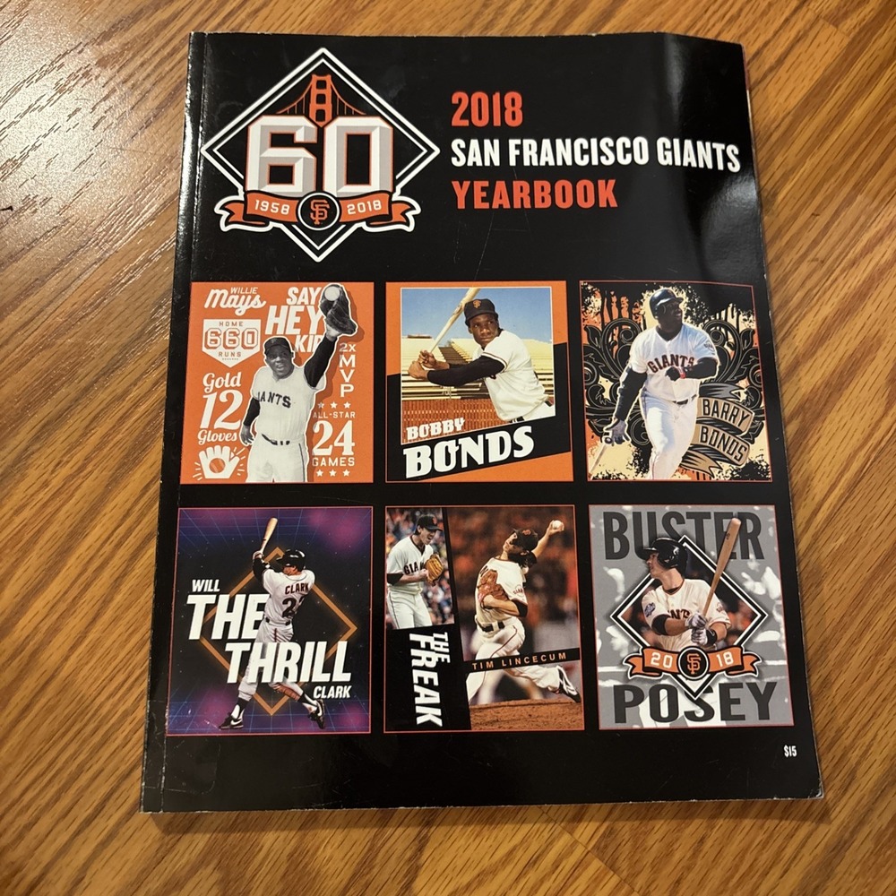 2018 San Francisco Giants Yearbook